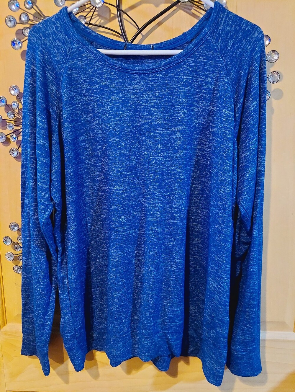 soft blue sweater